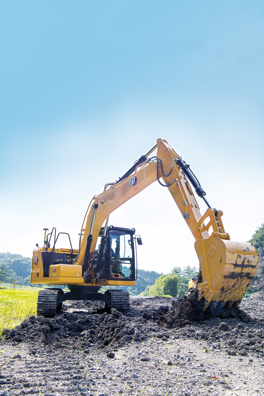 Cat 313 油圧ショベル