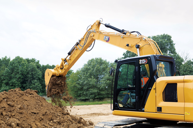 Cat 313GC 油圧ショベル