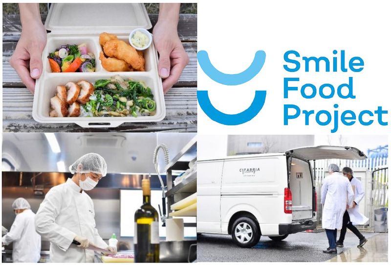 医療現場の方々へ料理を届ける「Smile Food Project」