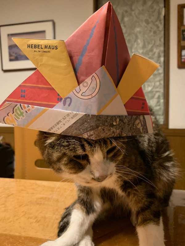 兜被ったサスケさん