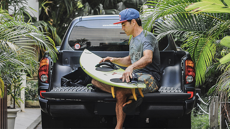 ビッグウェーブサーファー、カルロス・ブール氏