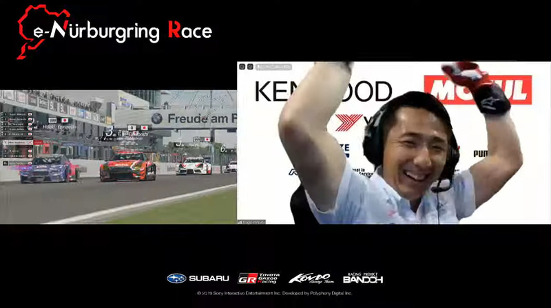 松田次生選手が大逆転で優勝