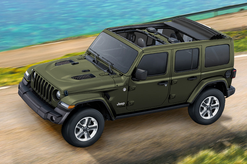 電動開閉式ルーフを装備したラングラーの限定車「ラングラー・アンリミテッド・サハラ 2.0L・スカイワンタッチパワートップ」