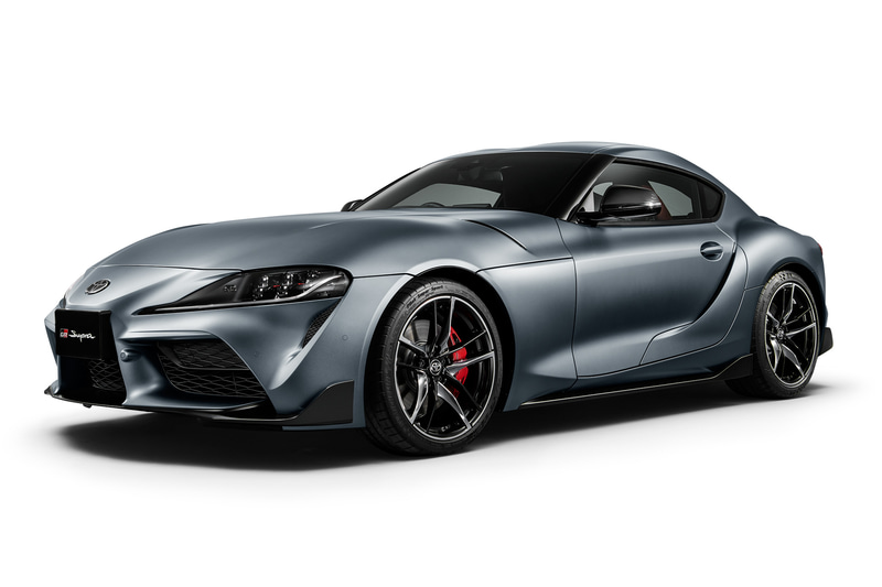 限定27台の台数限定販売モデル、スープラ RZ「マットストームグレーメタリック」（写真は2019年発表時のモデル）