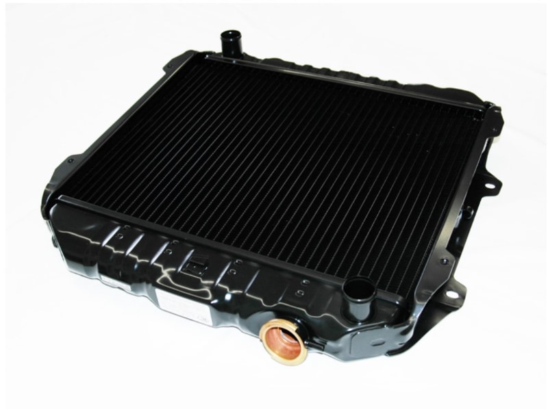 上下タンクは経年劣化によりクラックが入りやすい