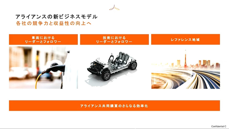 新しいアライアンスの3本柱