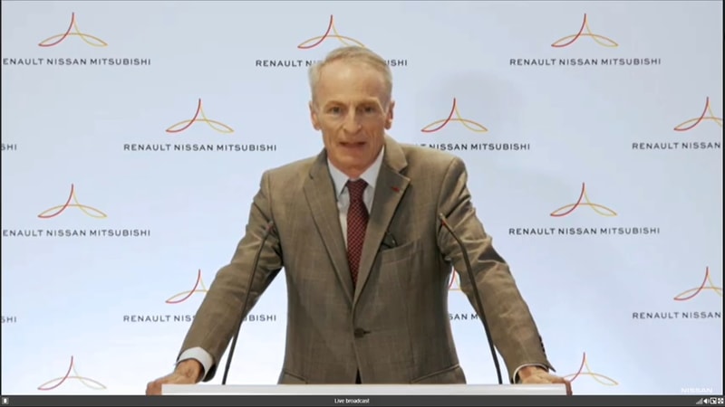 AOBの議長兼ルノー会長を務めるジャン・ドミニク・セナール氏