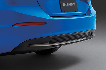 専用リアバンパーロアガーニッシュ（ブラッククロームメッキ）