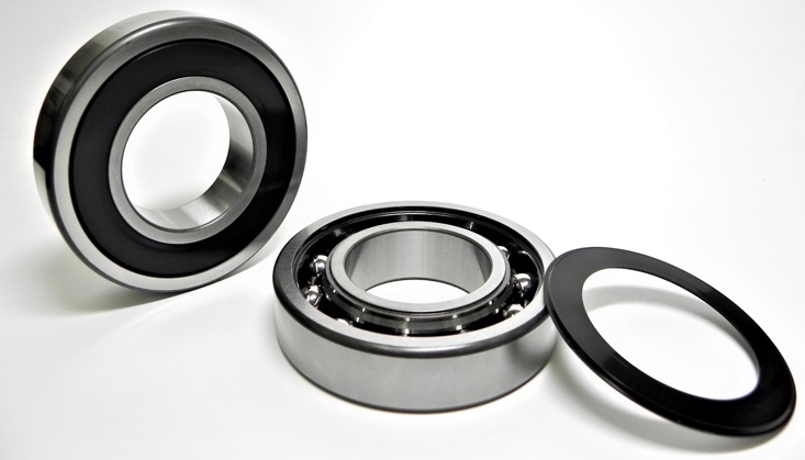 グリース潤滑玉軸受