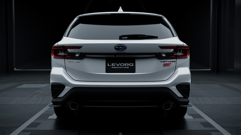 新型レヴォーグ プロトタイプ STI Sport