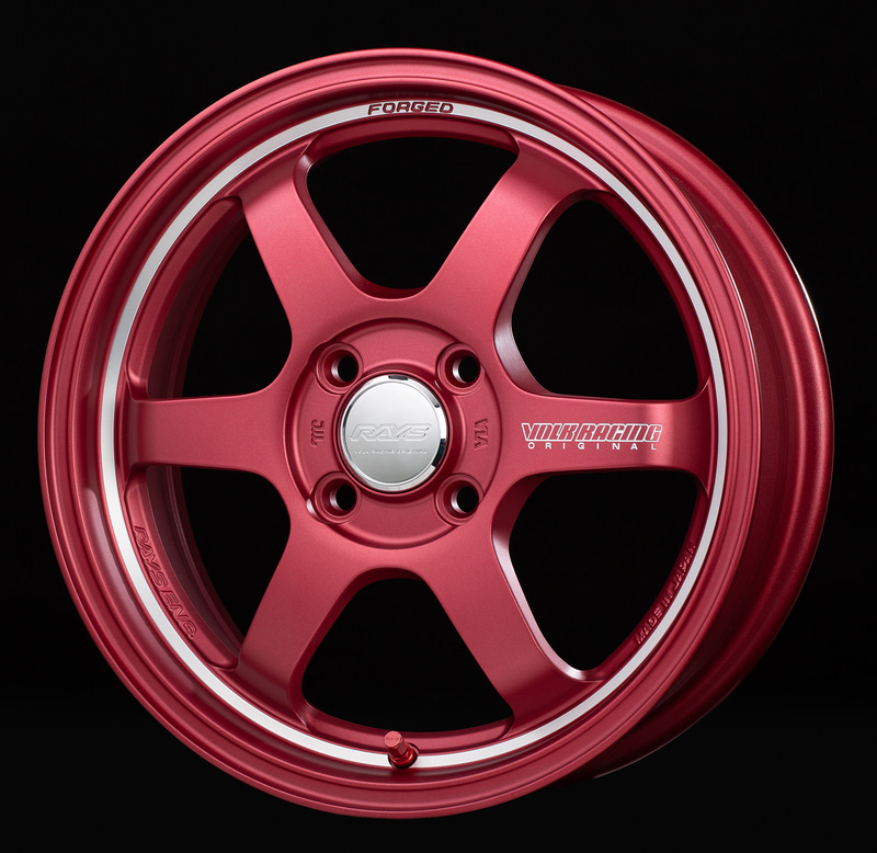 VOLK RACING「TE37KCR」（マットレッド）