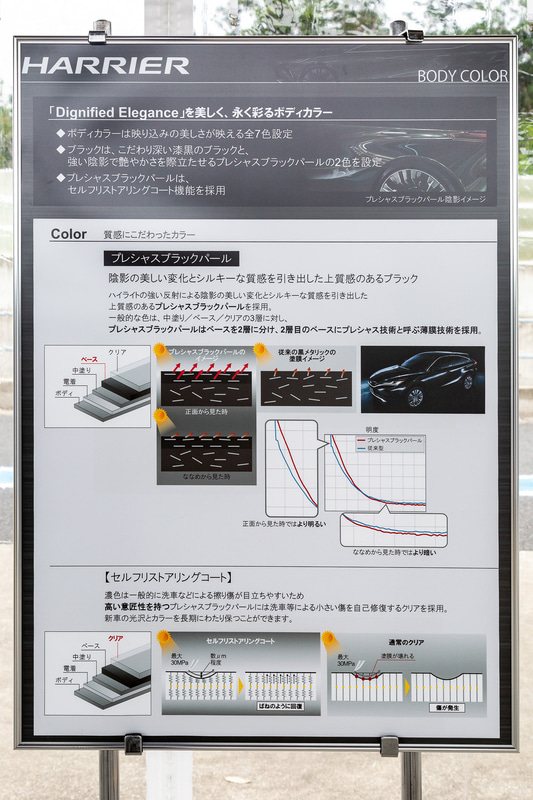 ボディカラーの特徴