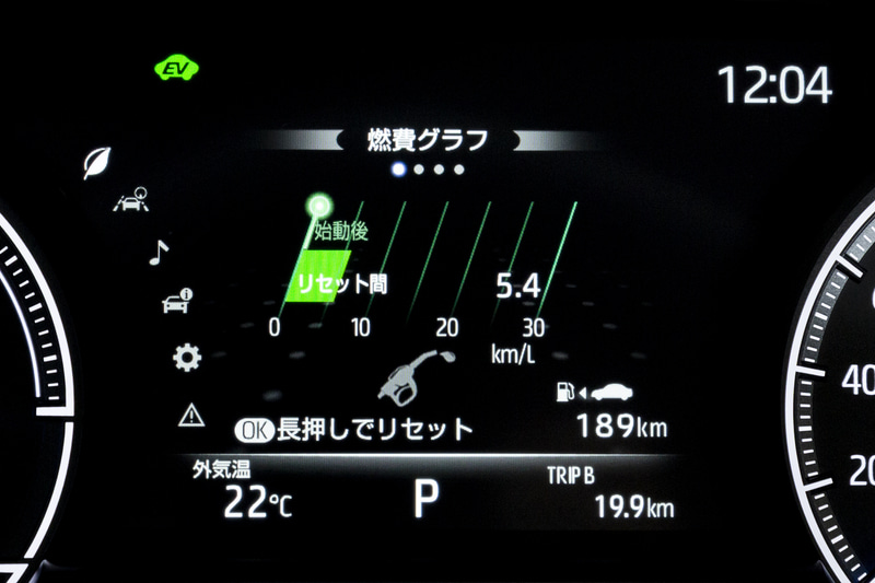 マルチインフォメーションディスプレイの表示