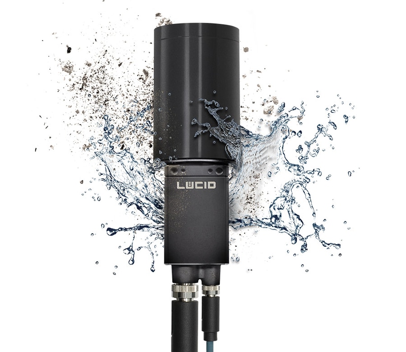 防水・防塵の保護規格IP67に対応