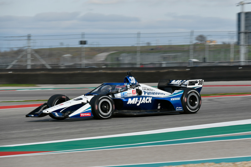 レイホール・レターマン・ラニガン・レーシングの30号車「Abeam コンサルティング ダラーラ・ホンダ」で参戦する佐藤琢磨選手