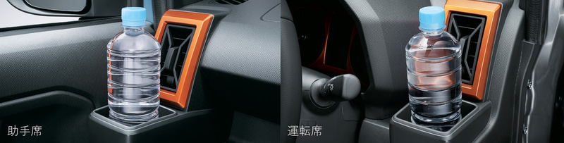 収納スペースやフック、USBポートなど使い勝手を高める装備も充実