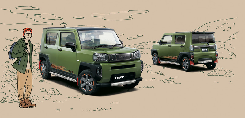 好みに応じたスタイルを演出するディーラーオプションを多数設定