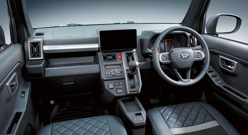 インテリアもディーラーオプションでトータルコーディネート可能