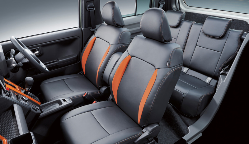 インテリアもディーラーオプションでトータルコーディネート可能