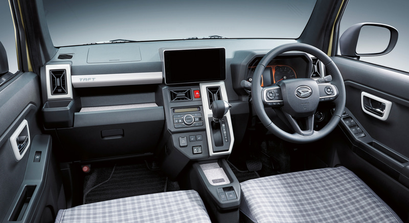 インテリアもディーラーオプションでトータルコーディネート可能