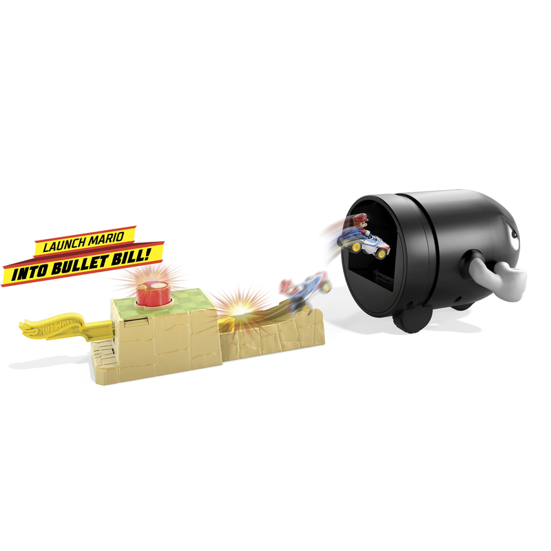 赤いボタンを押すと勢いよくミニカーが飛び出て「キラー」の中に入っていく