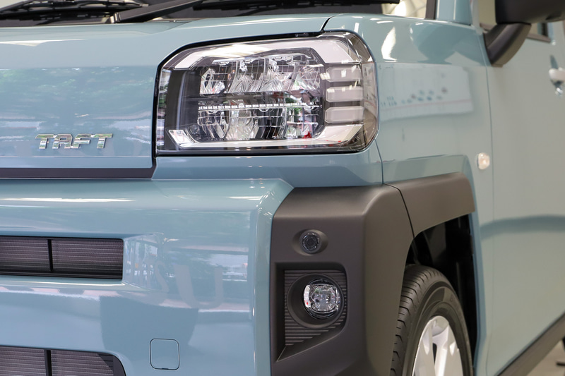 ヘッドライトの点灯パターン。消灯