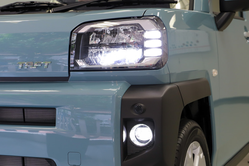 フォグランプ点灯