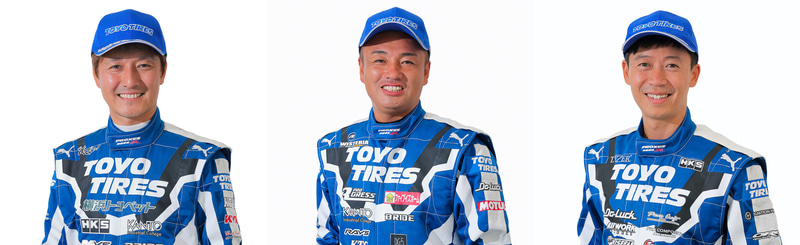 左から川畑選手、藤野選手、ポン選手