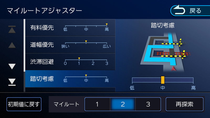 自分好みの設定ができるカスタマイズ機能も