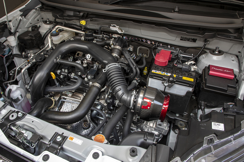 ライズ/ロッキーのエンジンは直列3気筒1.0リッターターボで型式は1KR-VET