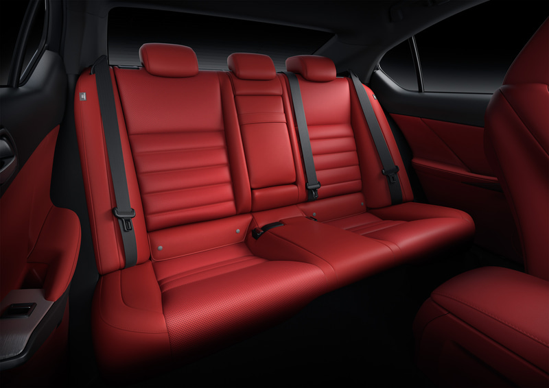 新型ISのインテリア