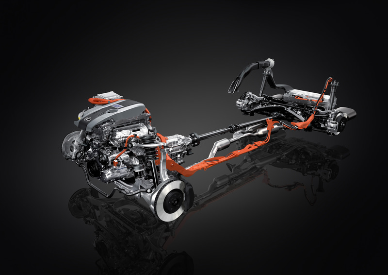 直列4気筒2.5リッターハイブリッドシステム