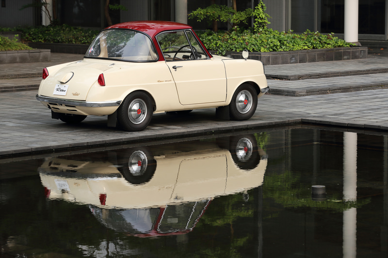 R360クーペのリアビュー