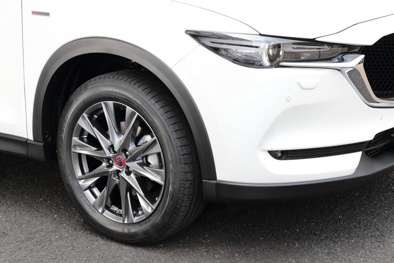 記念ロゴ入りのホイールとフェンダーにバッヂ