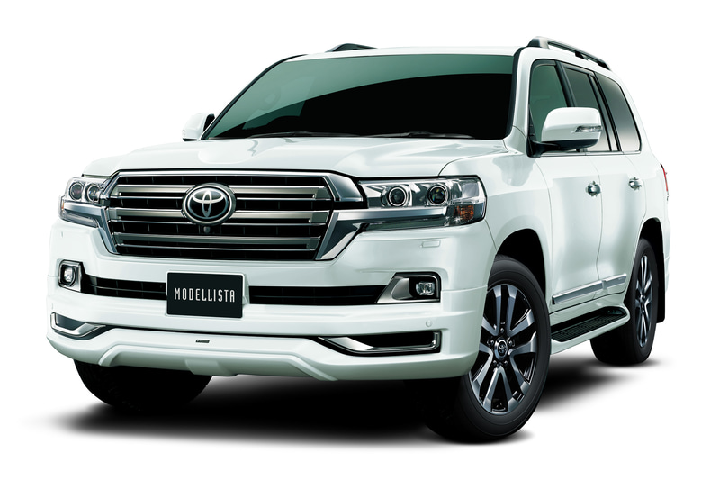 モデリスタパーツを装着した「ランドクルーザー」