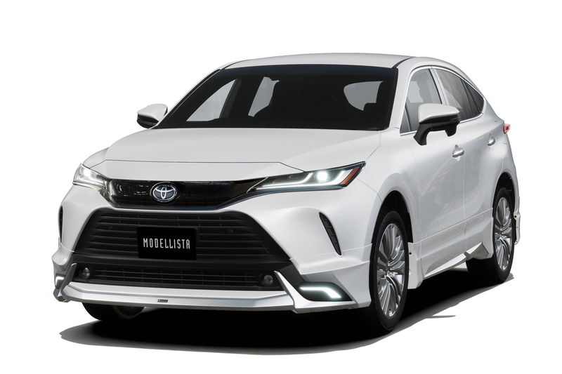 モデリスタパーツを装着した新型「ハリアー」