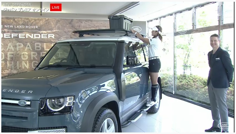 原選手によるエクスプローラーパックの紹介