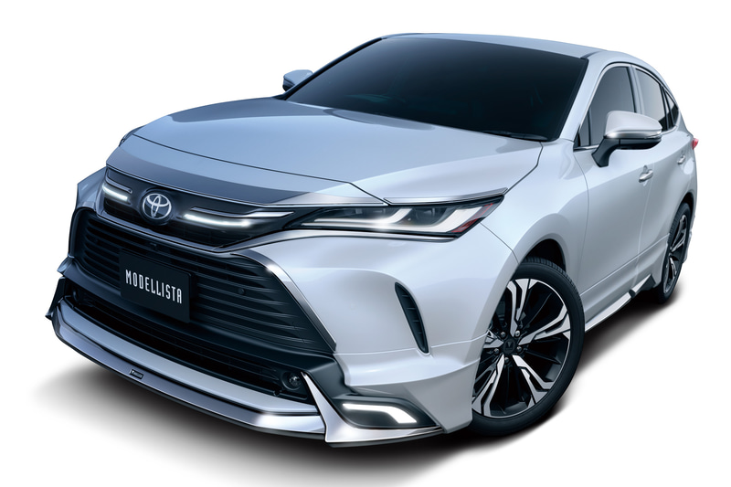 モデリスタパーツを装着した新型「ハリアー」