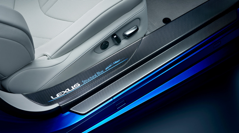 特別仕様車専用スカッフプレート（CFRP）