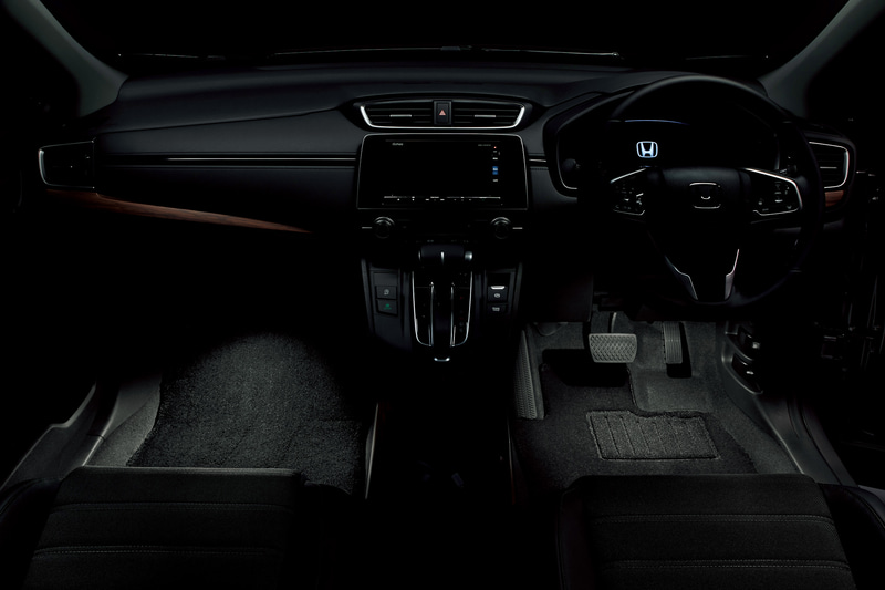 ホワイト（エンジンOFF時）の点灯イメージ