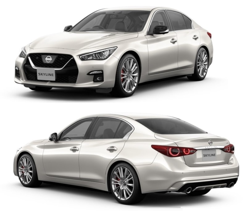 ノーマルのスカイライン400R（V37型）