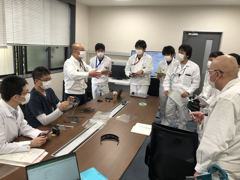 会社の健康管理センターの産業医の方たちのアドバイスを仕様に反映