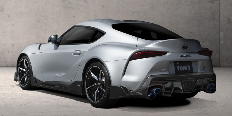 トムス製スタイリングパーツ＆エキゾーストシステム「トムス・バレル」装着車