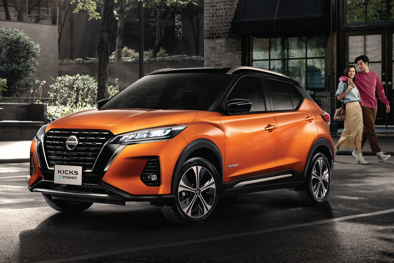 タイで発表された新型コンパクトSUV「キックスe-POWER」