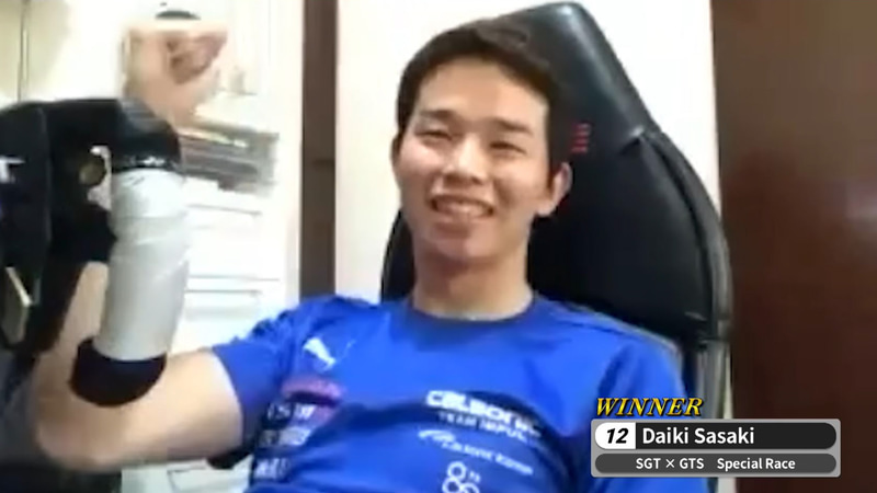 12号車「GT-R ニスモ GT3」の佐々木大樹選手