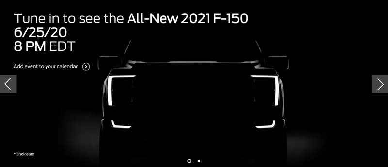 公式ホームページのトップにも予告が掲載されている