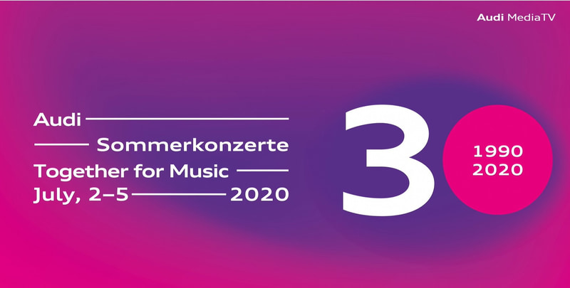 1990年から開催されているアウディサマーコンサートは30回目を迎える