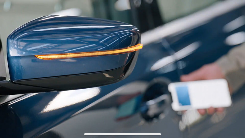 iPhoneでBMW 5シリーズを解錠