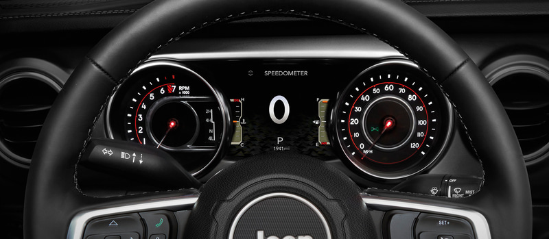 フルカラー7インチマルチビューディスプレイ