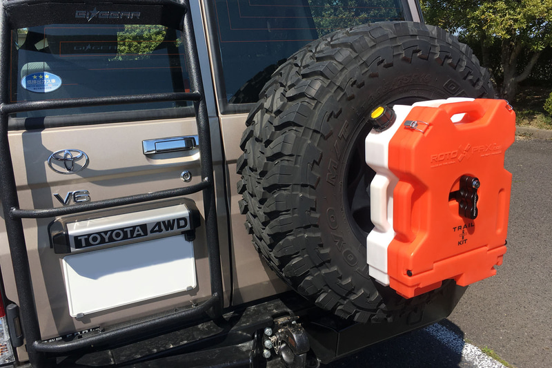 トヨタ ランドクルーザー装着イメージ